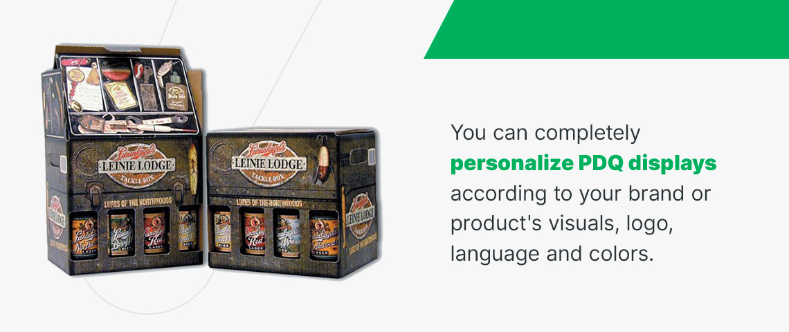 Completely personalized PDQ displays
